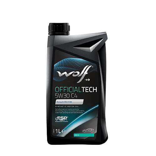 Моторное масло Wolf OfficialTech 5W-30 C4, 1л 